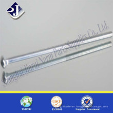 Pan head square neck screw 8.8